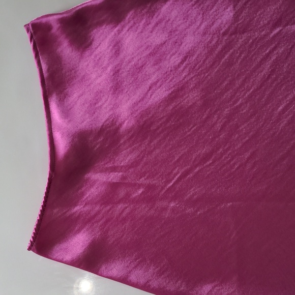 Asos Petite Pink Satin Mini Skirt O Sold Out Barbiecore Y2K - Picture 2 of 4